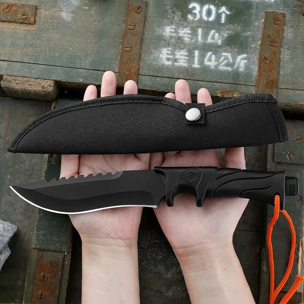 Dive Knife Titanium - Feststehende Klinge Gerades Messer Hohe Härte