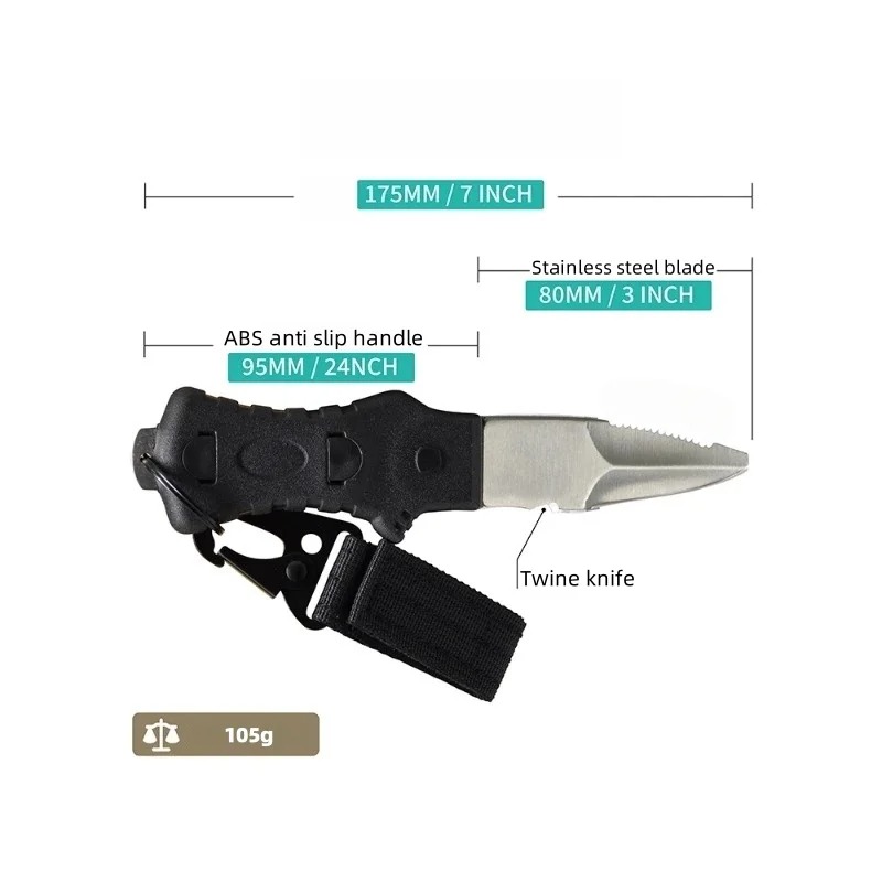 Wasserrettungsmesser für den A – Dive Knife Titanium Bewertung und Preis