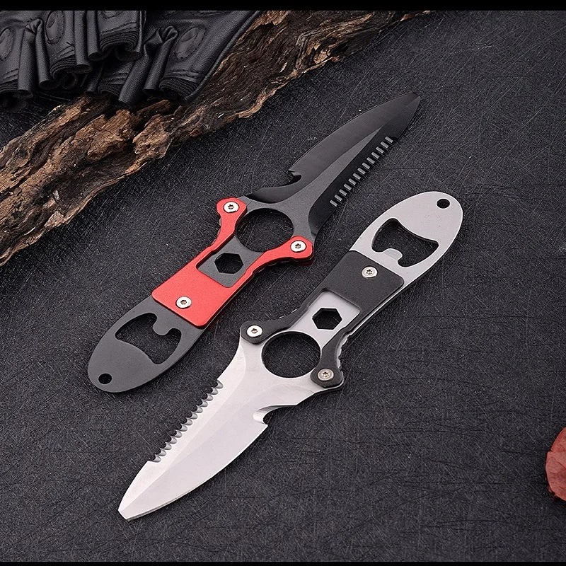 Multifunktionales Messer aus E – Dive Knife Titanium Bewertung und Preis